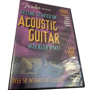 FENDER Presents: Getting Started On Acoustic Guitar With Keith Wyatt DVD